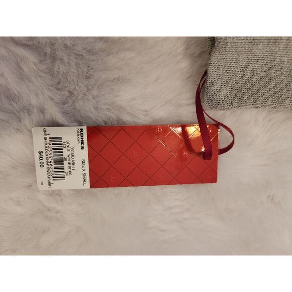 Jennifer Lopez Sweat Shirt Juniors XS One Shoulder Snap NWT - Picture 4 of 4